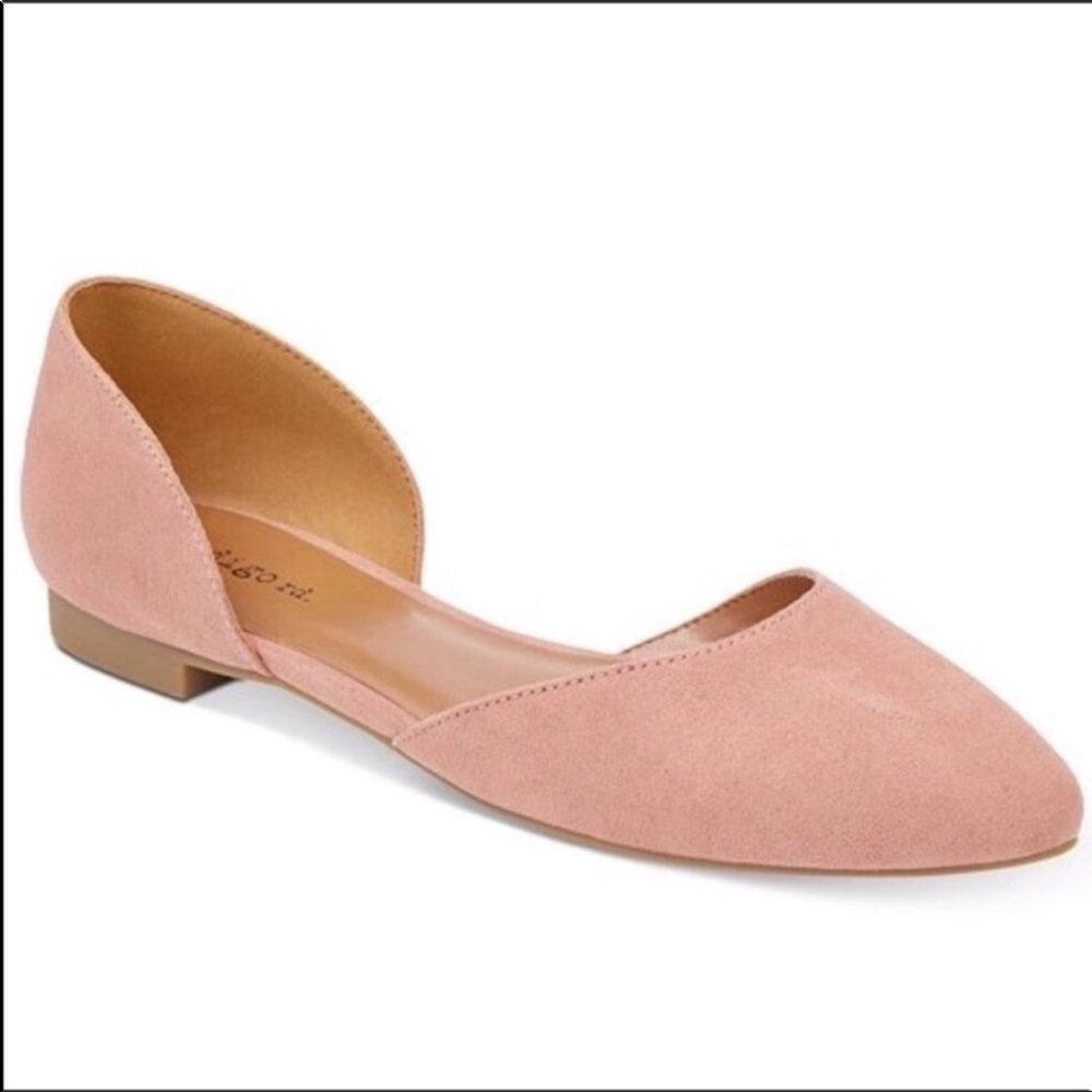 Indigo rd suede ballet flats pointed toe size 9.5